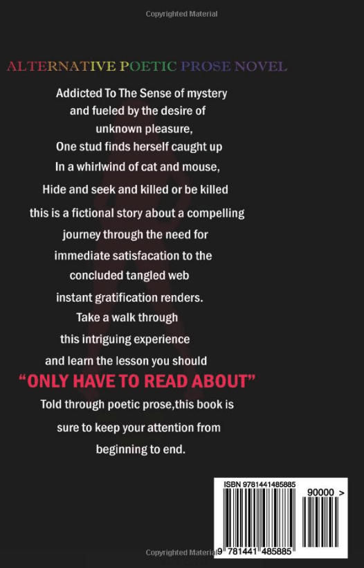 Who Was She? Paperback Book, Back